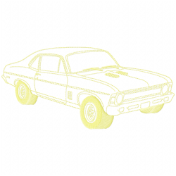 Cars Embroidery Design 4